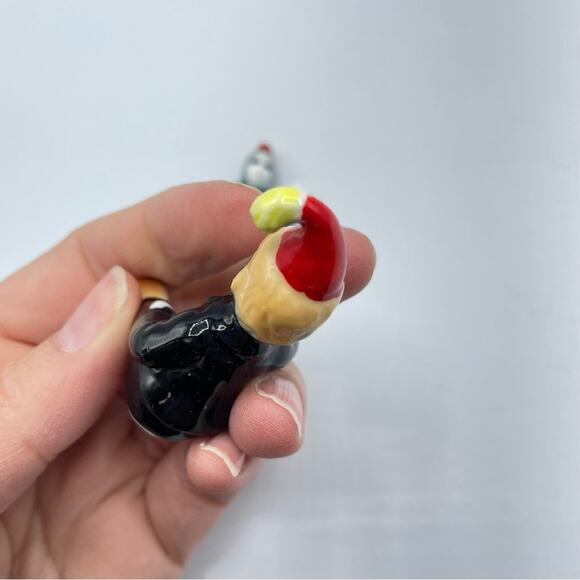 Vintage Bone China Three Piece Mini Figurine Set - Picture 8 of 10